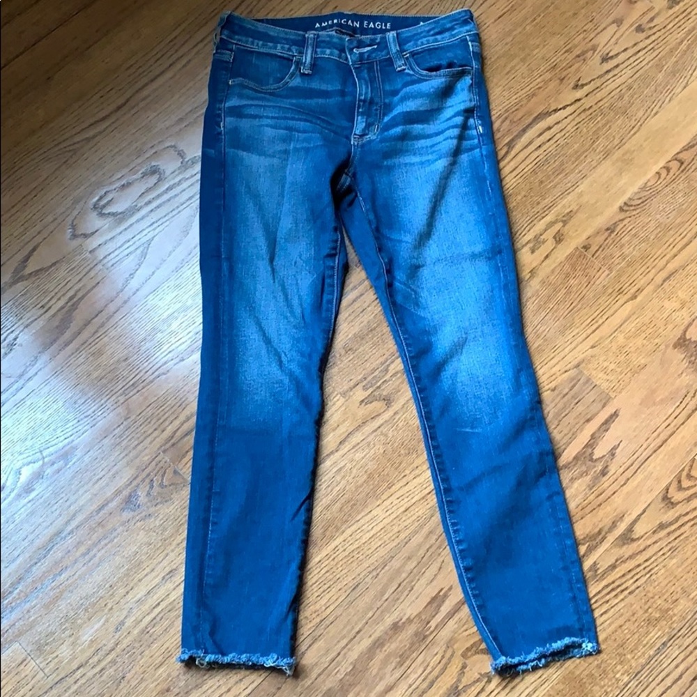 American Eagle Jegging Crop size 8